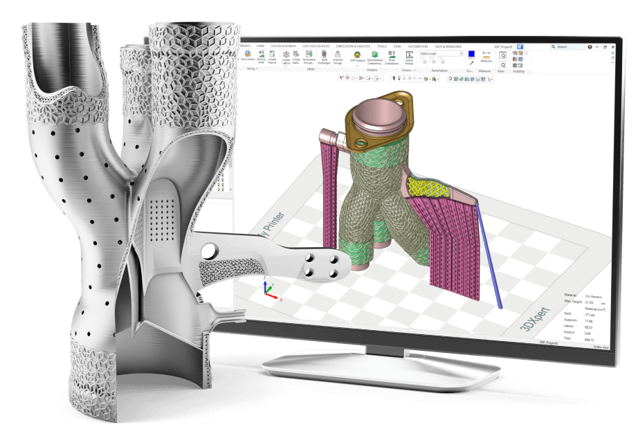 Logiciel industriel tout-en-un pour la fabrication additive