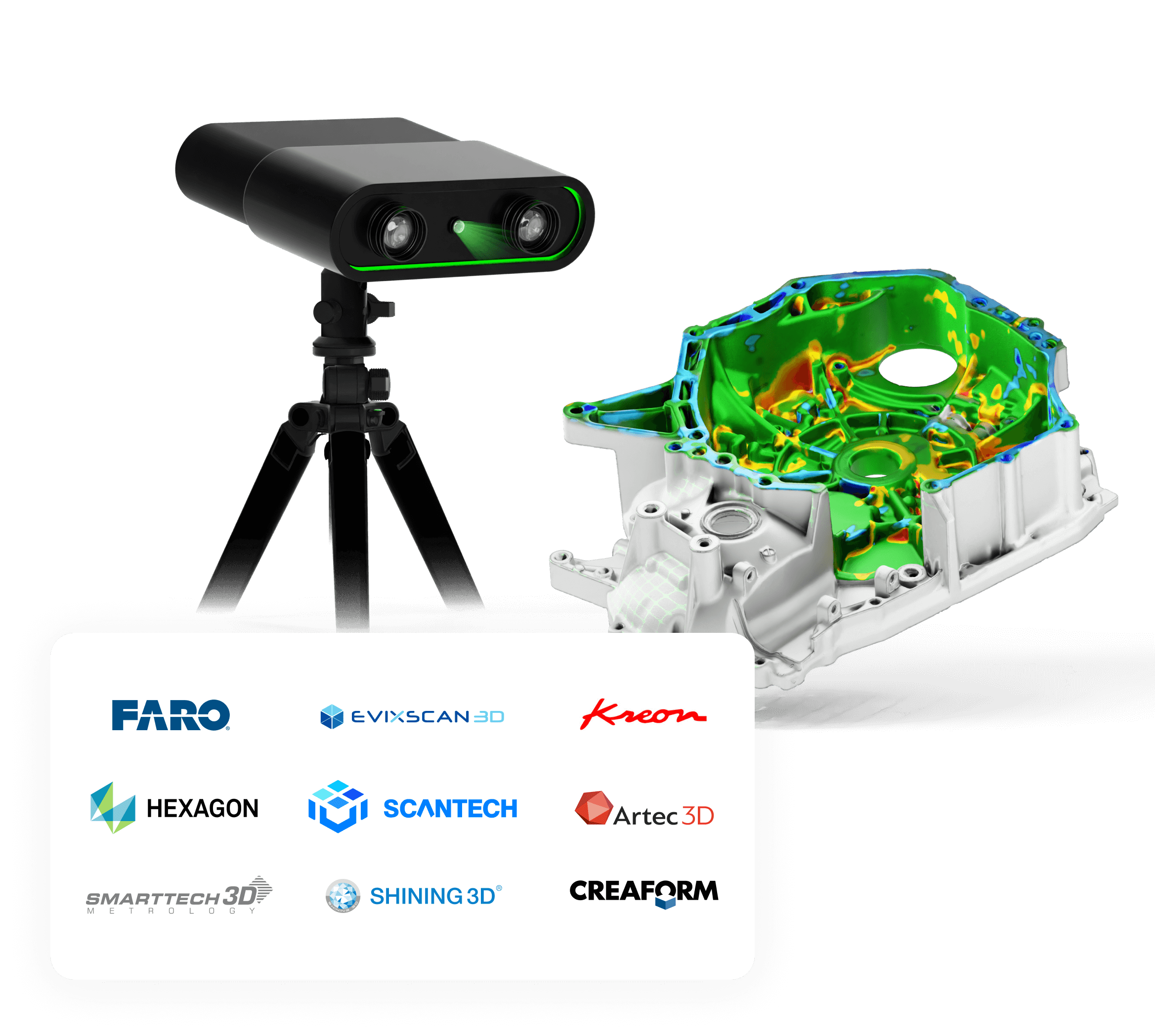 Control X-Scanner und Motorgehäuse