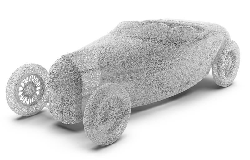 Car point cloud